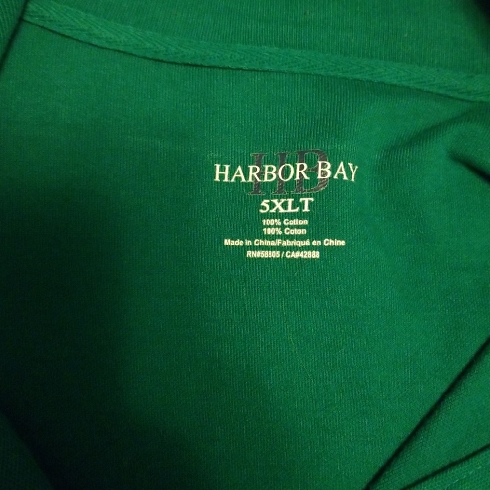 Harbor Bay 5xlt polo
